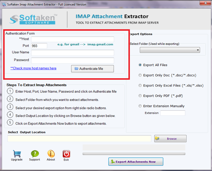 imap attachment extractor