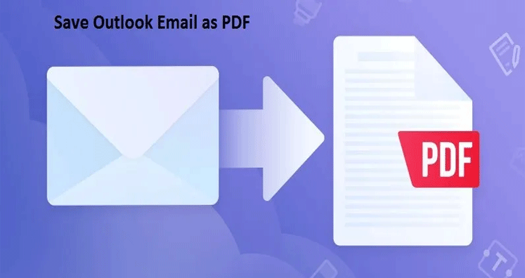 outlook download email as pdf