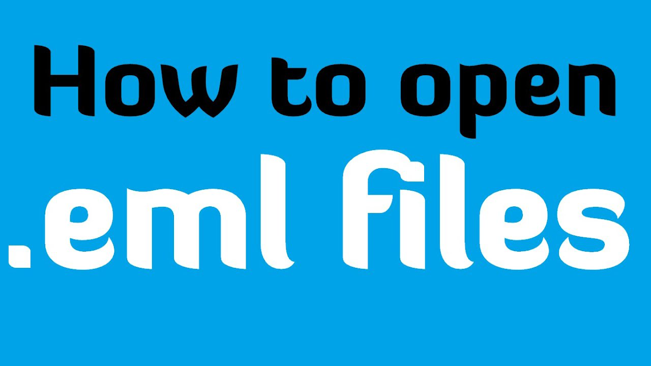 Open EML File